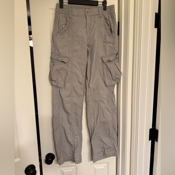 H&M Divided Cargo Pants Women’s Size 4 Grey - Picture 1 of 5